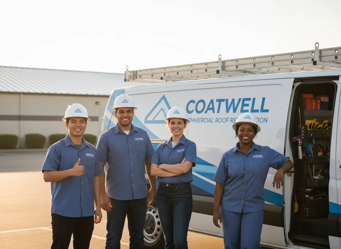 Commercial roof coating company in Melfa, VA